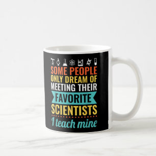 Taza De Café SCIENCE PROFESOR Enseñanza Biología Química Física