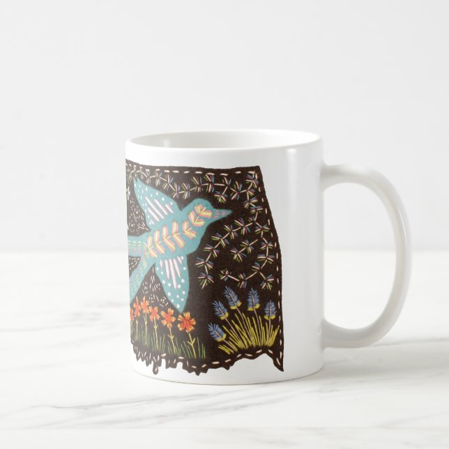 Taza De Café Scissortail Oklahoma (Derecha)