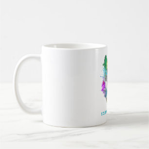 Taza De Café Scleroderma Awareness Ribbon Support Gifts