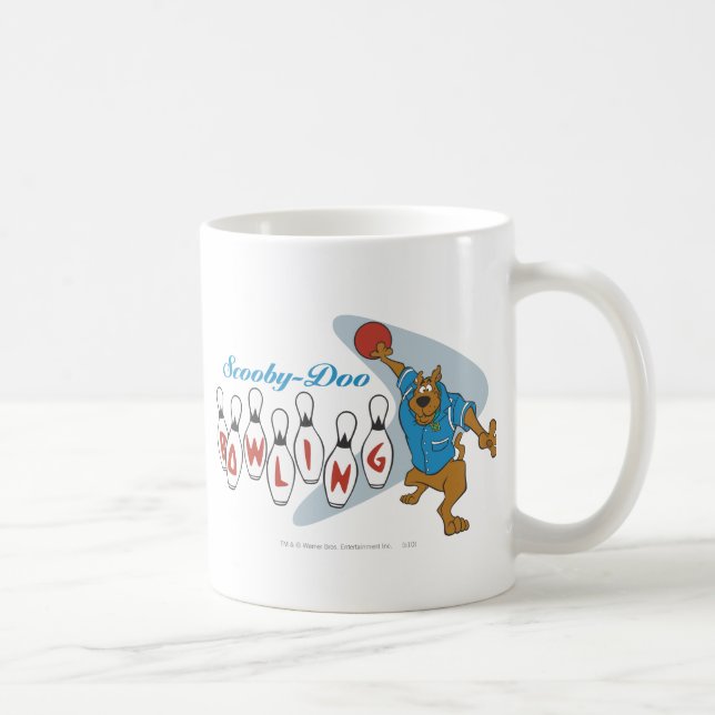 Taza De Café Scooby-Doo Bowling (Derecha)