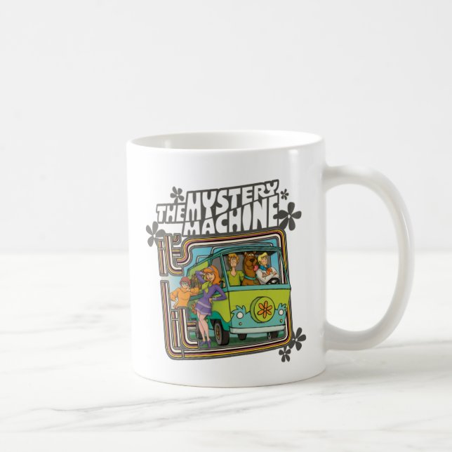 Taza De Café Scooby-Doo | "It's Lit" Mystery Machine Graphic (Derecha)