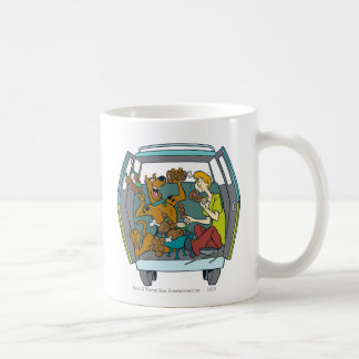 Taza De Café Scooby-Doo Y Shaggy En Máquina De Misterio