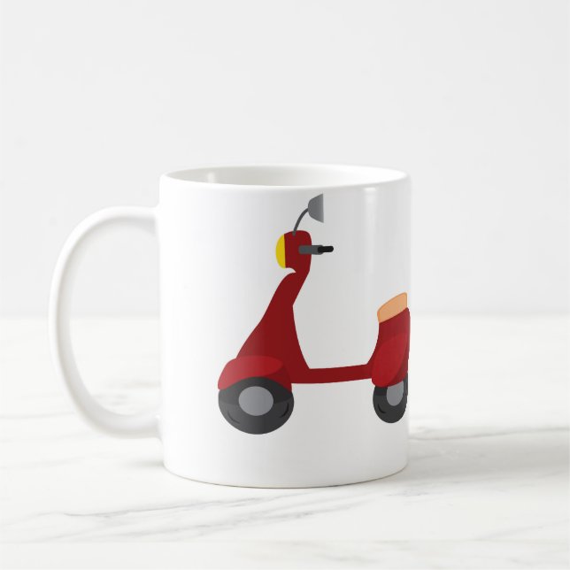 Taza De Café Scooter (Izquierda)