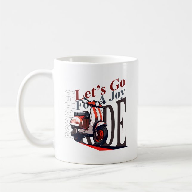 Taza De Café Scooter Vamos (Izquierda)