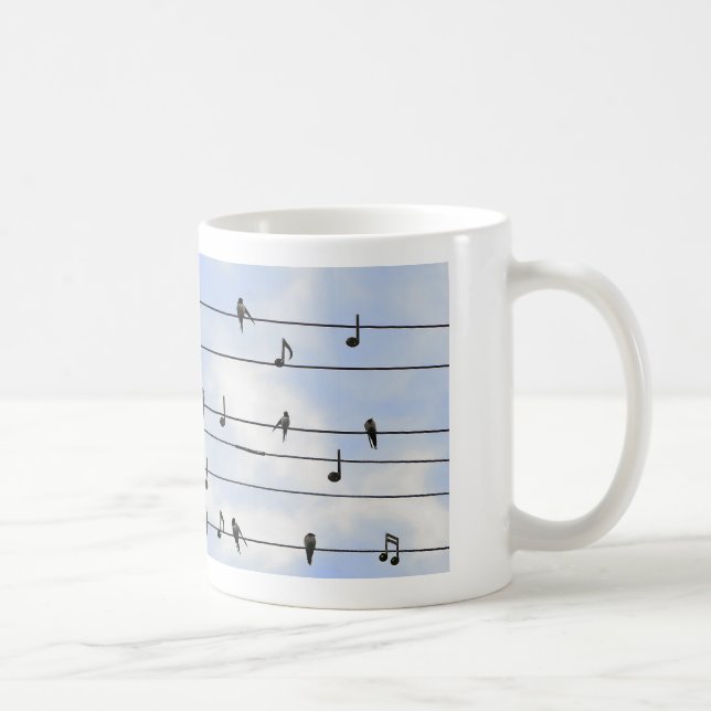 Taza De Café Score and swallows (Derecha)