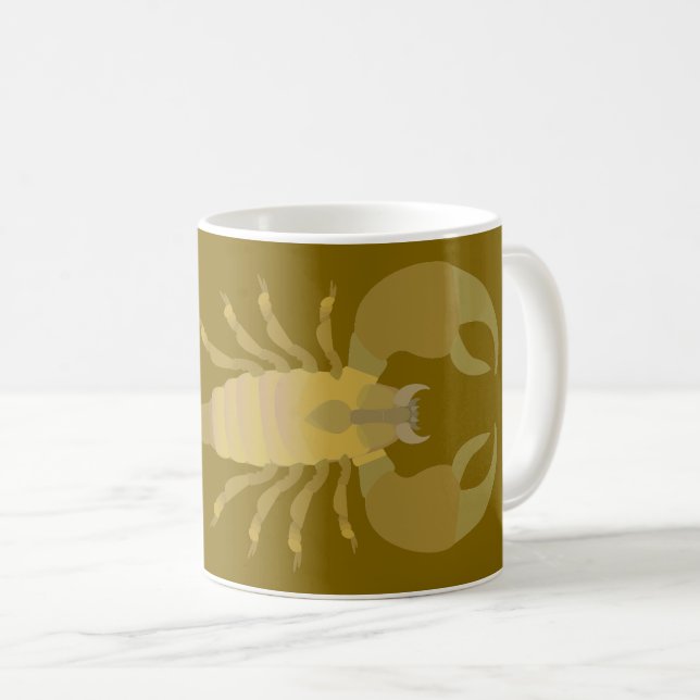Taza De Café Scorpion (Anverso derecho)
