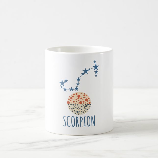 Taza De Café Scorpion signe astrologique (Centro)