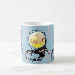 Taza De Café Scorpione 24 al ottobre 22 Tazze novembre