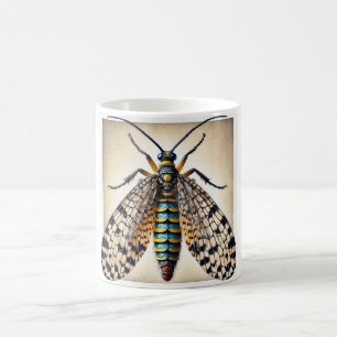 Taza De Café Scorpionfly Dorsal View 210724IREF231 - Watercolor