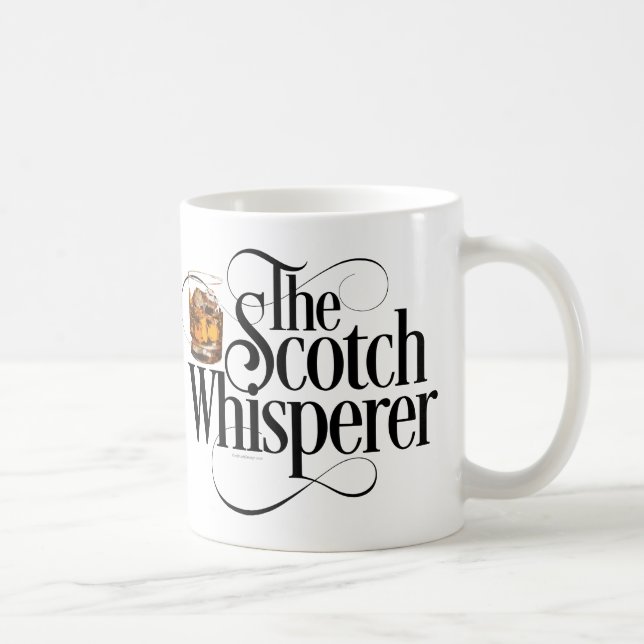 Taza De Café Scotch Whisperer Coffee Mug (Derecha)