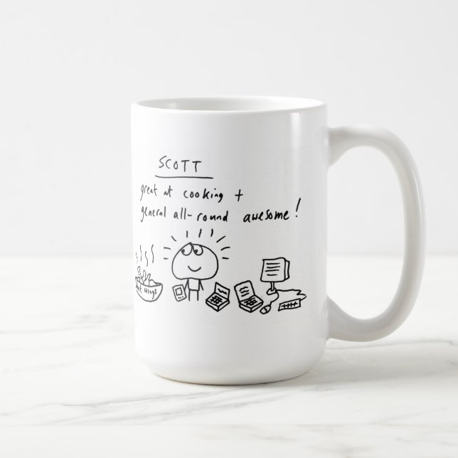 Taza De Café scott (Derecha)
