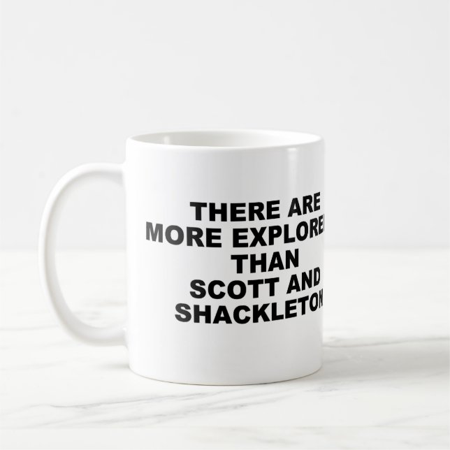 Taza De Café Scott Shackleton Mug (Izquierda)