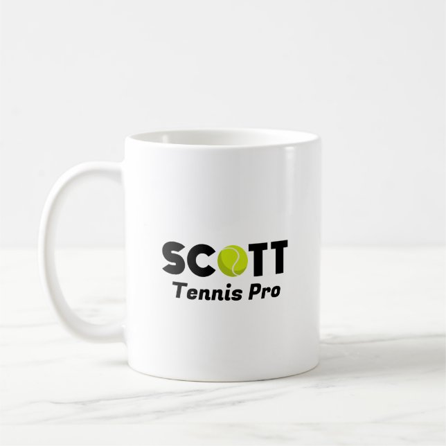 Taza De Café Scott Tennis (Izquierda)