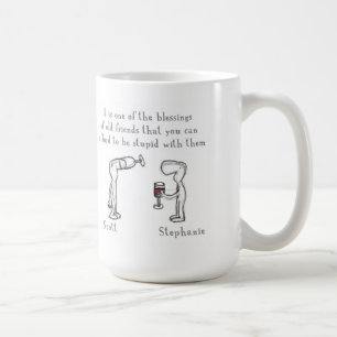 Taza De Café Scott y Stephanie