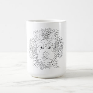 Taza De Café Scottie Dog Olvídame No