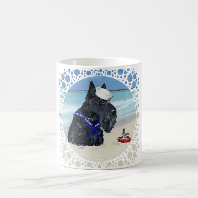 Taza De Café Scottie en la Playa (Centro)