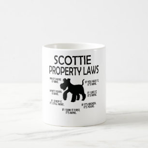 Taza De Café Scottie Lover Scottish Terrier Owner Scottie Mom
