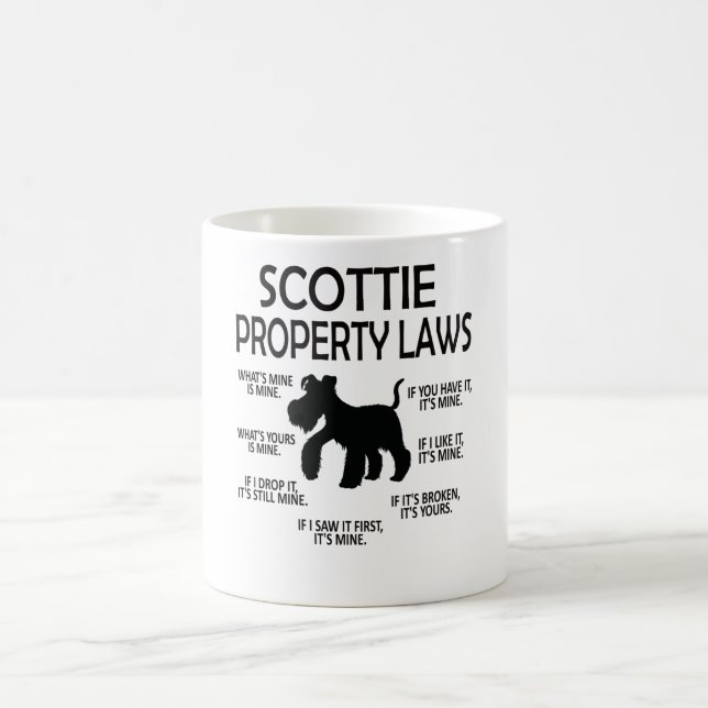 Taza De Café Scottie Lover Scottish Terrier Owner Scottie Mom (Centro)