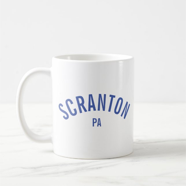 Taza De Café Scranton, PA (Izquierda)