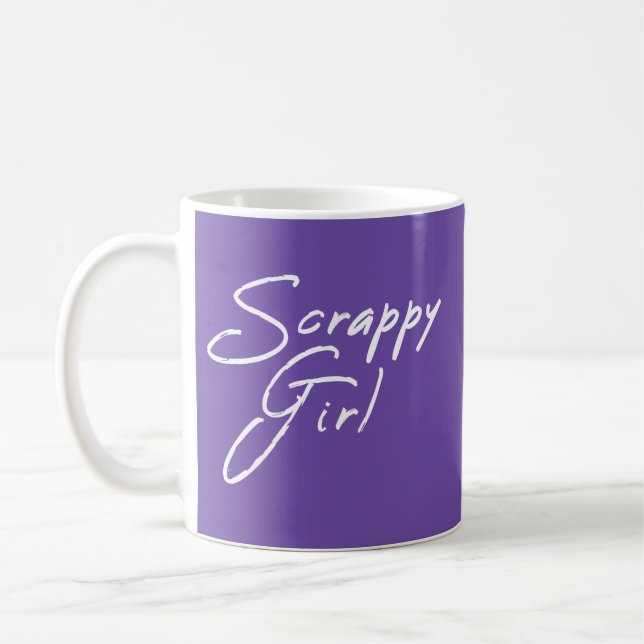 Taza De Café Scrappy Chica (Izquierda)