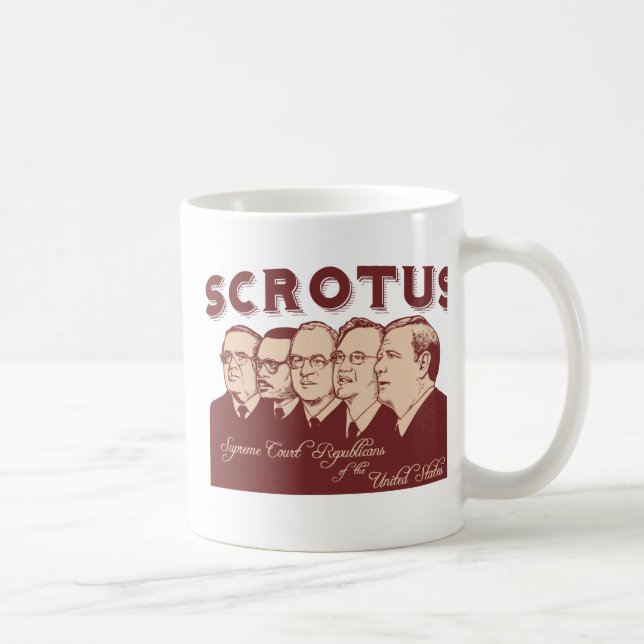 TAZA DE CAFÉ SCROTUS (Derecha)