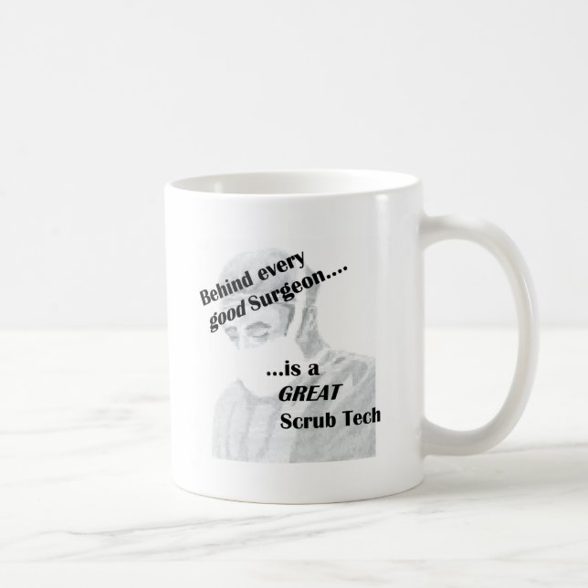 Taza De Café Scrub Tech (Derecha)