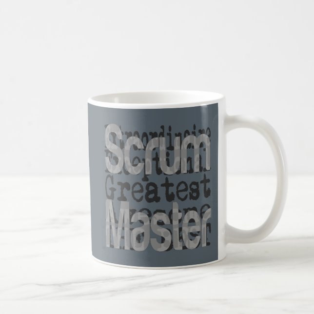 Taza De Café Scrum Master Extraordinaire (Derecha)