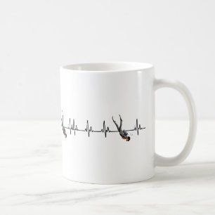 Taza De Café SCUBA Diving Hearbeat