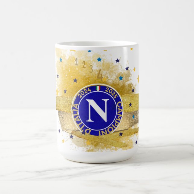 TAZA DE CAFÉ SCUDETTO NAPOLI 2025 (Centro)