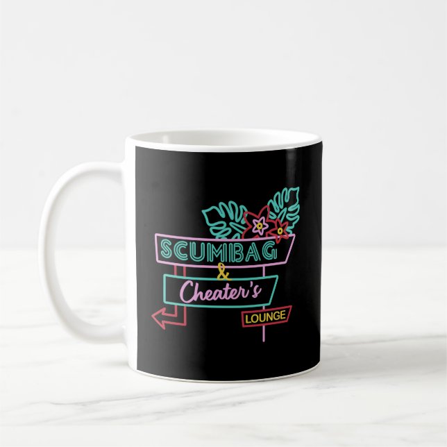 Taza De Café Scumbag Y El Lounger Del Chateador (Izquierda)