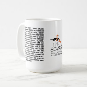Taza De Café SCVAS Mug: Dos lados de la conversación