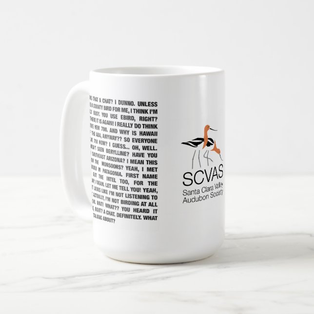 Taza De Café SCVAS Mug: Dos lados de la conversación (Anverso izquierdo)