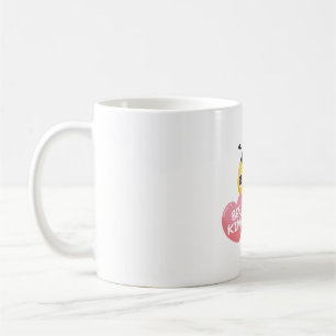 Taza De Café Sé Amable, Abeja Linda Juego de Palabras