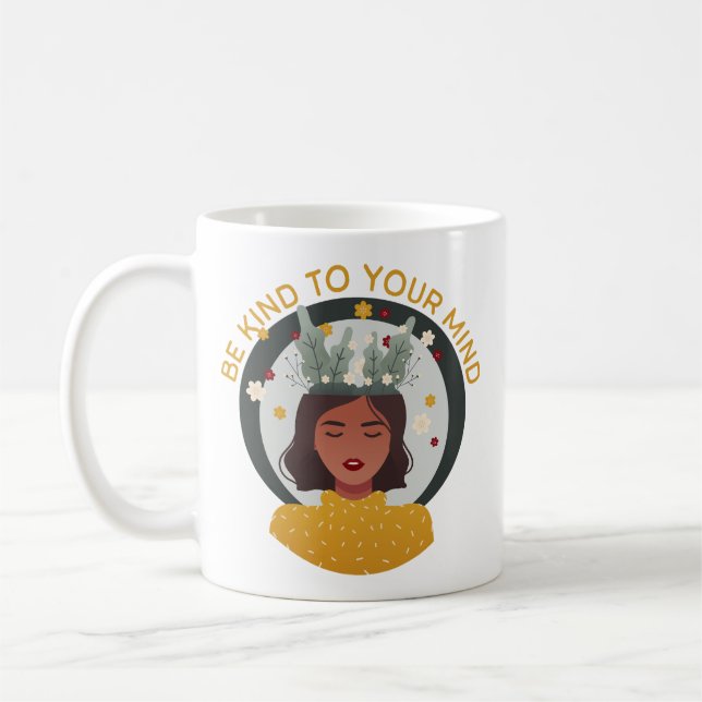 Taza De Café Sé amable con tu mente (Izquierda)