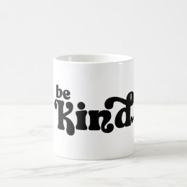 Taza De Café Sé amable Minimalista
