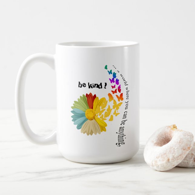 Taza De Café Sé amable | Mug clásico #15 (Con donut)