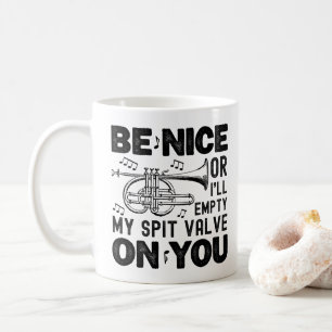 Taza De Café Sé Amable O Vaciaré Mi Válvula De Purga Corneta Pr