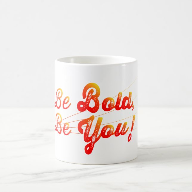 Taza De Café Sé audaz. (Centro)