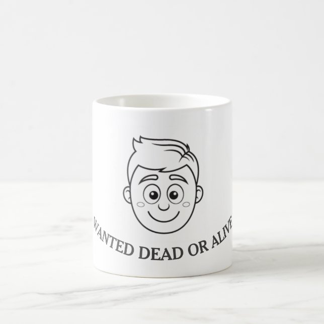 Taza De Café Se busca muerte o muerte viva (Centro)