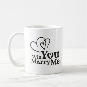 Taza De Café ¿Se casará conmigo? - Divertida propuesta Boda