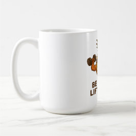 Taza De Café Sé Dulce Levanta Pesado Piña Gimnasio Fitness Dive