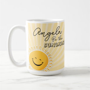 Taza De Café Sé el brillo Personalizado salud mental