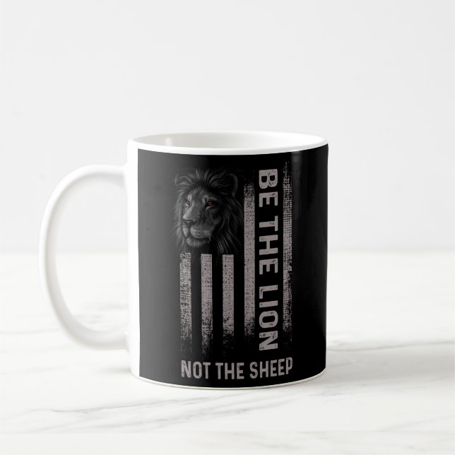 Taza De Café Sé El León No La Oveja (Izquierda)