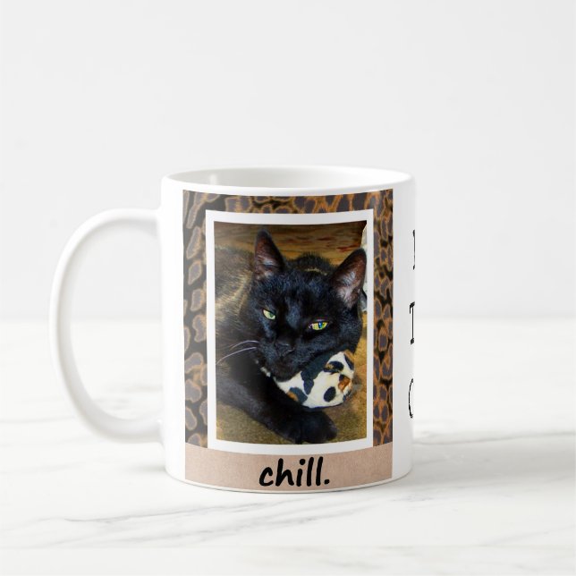 Taza De Café Sé. Es. Gato. (Izquierda)