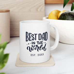 Taza De Café Se establece el mejor año del Día Mundial del Padr