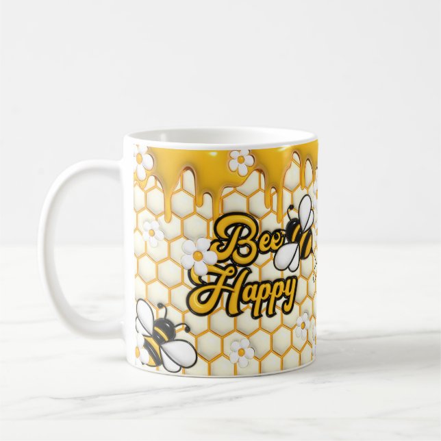 Taza De Café Sé Feliz (Izquierda)