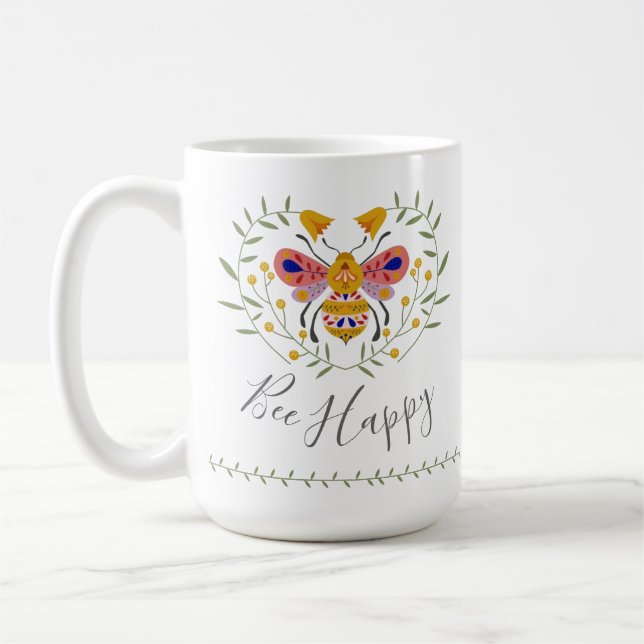 Taza De Café Sé Feliz (Izquierda)