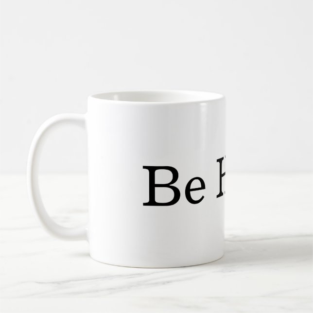 Taza De Café Sé Feliz (Izquierda)