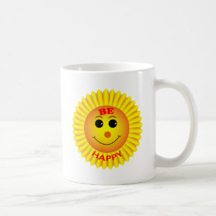 Taza De Café Sé Feliz