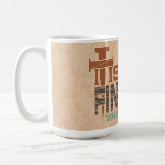 Taza De Café Se Finaliza Resumen Cruz Cristiana De Las Uñas De